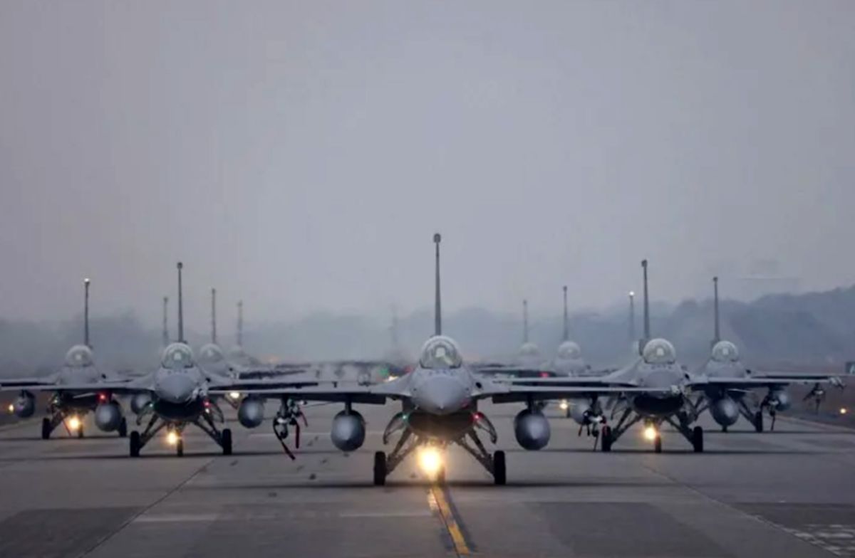 رزمایش نیروی هوایی تایوان هم‌زمان با بالاگرفتن تنش با چین