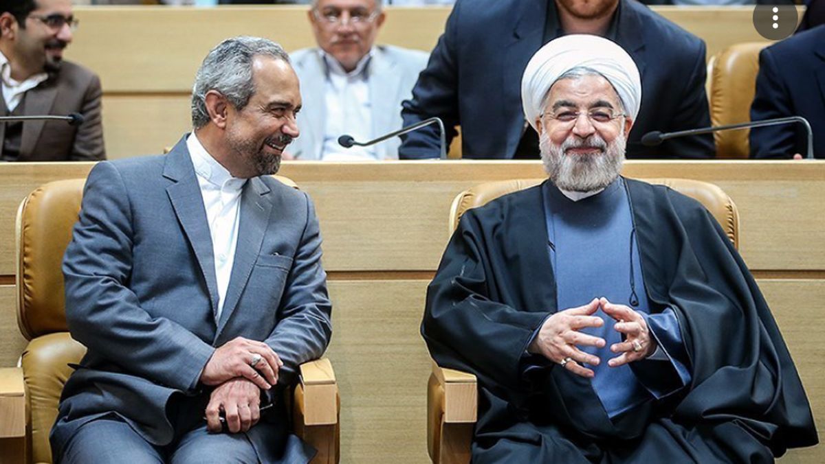 ماجرای حذف عکس هاشمی به دستور رییس دفتر روحانی!