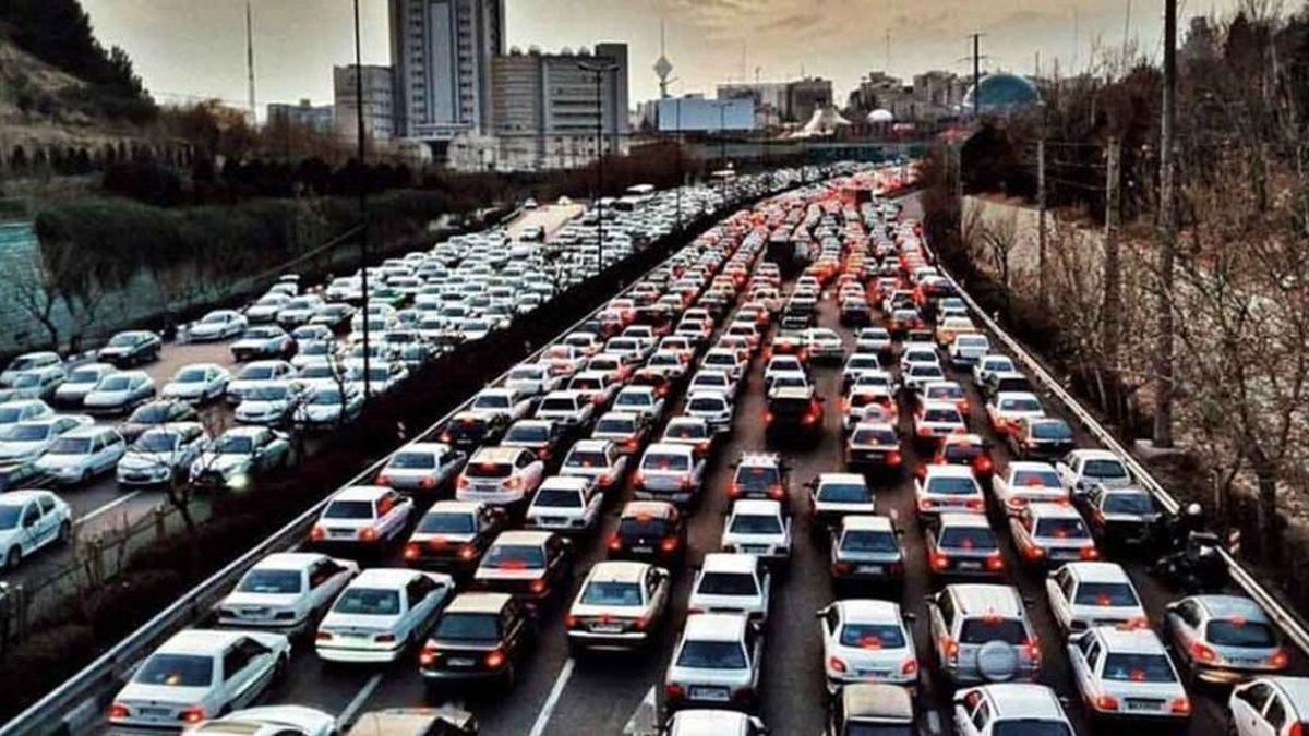ترافیک سنگین در محور کندوان و آزادراه کرج-قزوین-کرج
