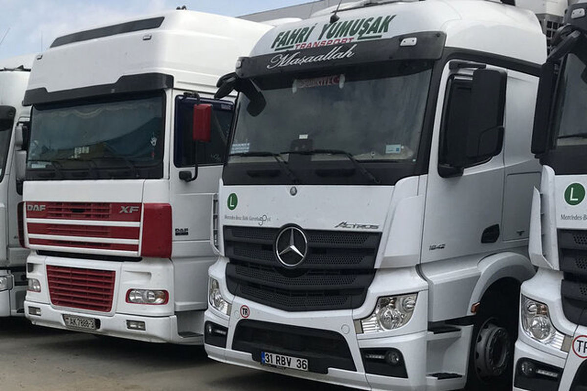 ممنوع الورود شدن کامیون‌های ایرانی به اروپا