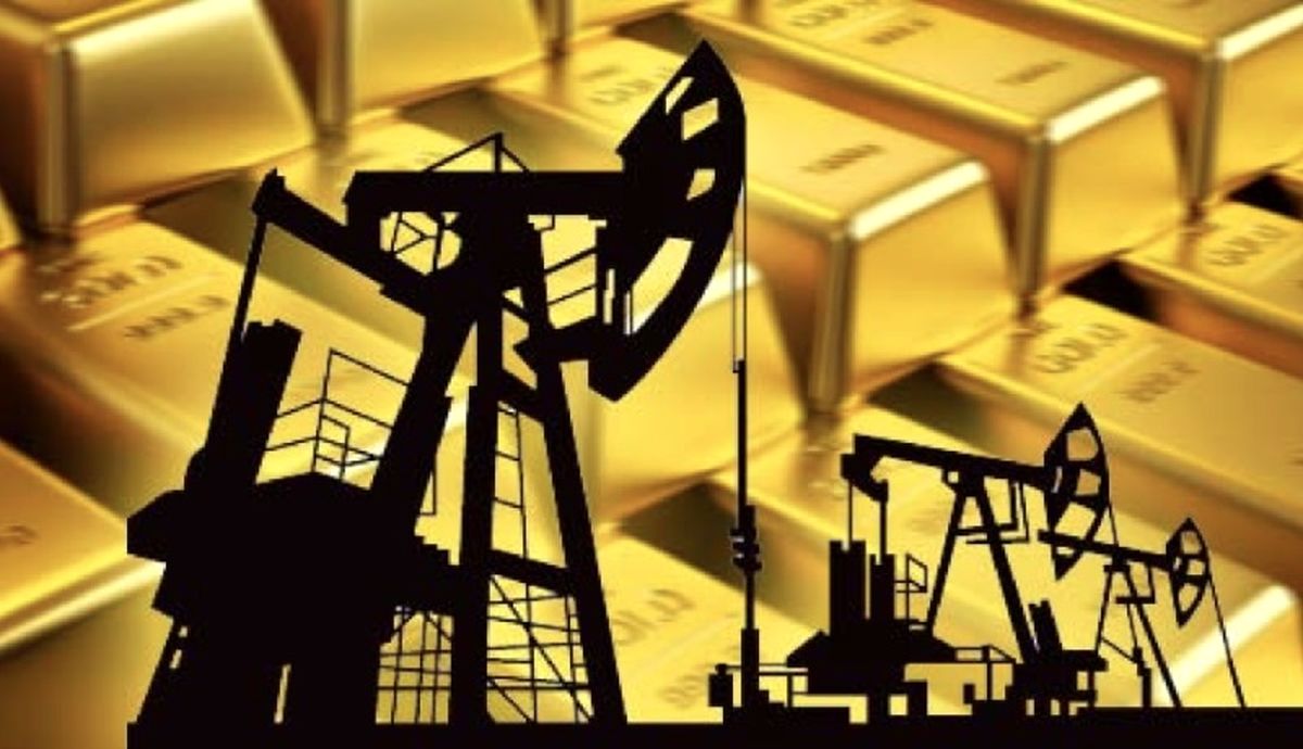 کاهش قیمت نفت و افزایش طلا در بازارهای جهانی
