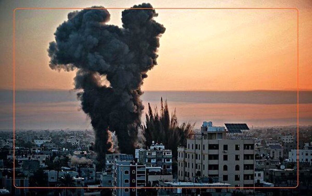 رژیم صهیونیستی نوار غزه را بمباران کرد