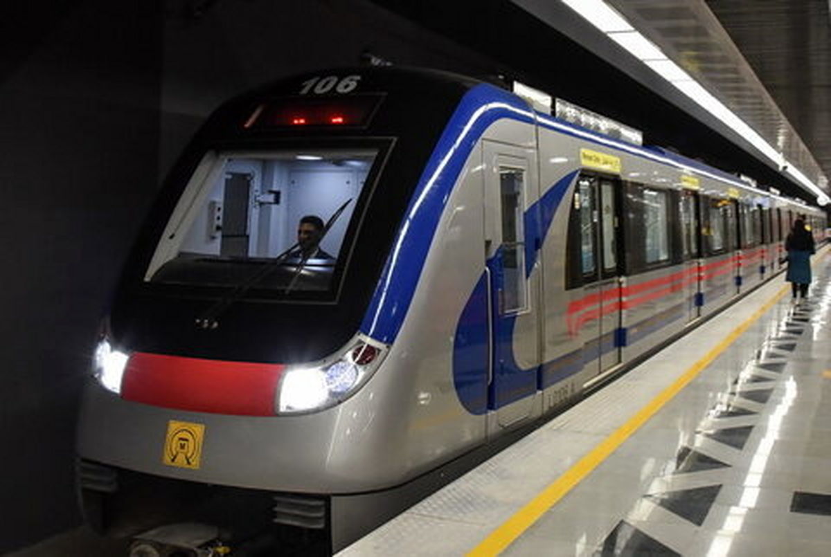 دو خط متروی تهران تا پایان سال ۱۴۰۱ راه اندازی می شود