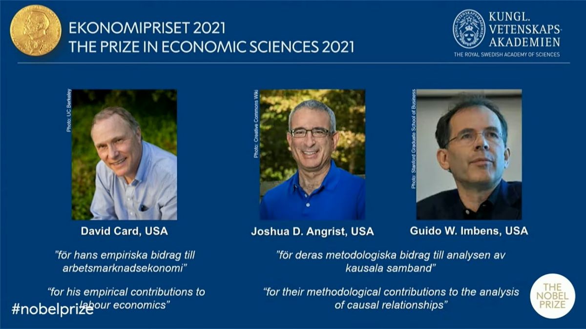 برندگان جایزه نوبل اقتصاد ۲۰۲۱ چه کسانی هستند؟