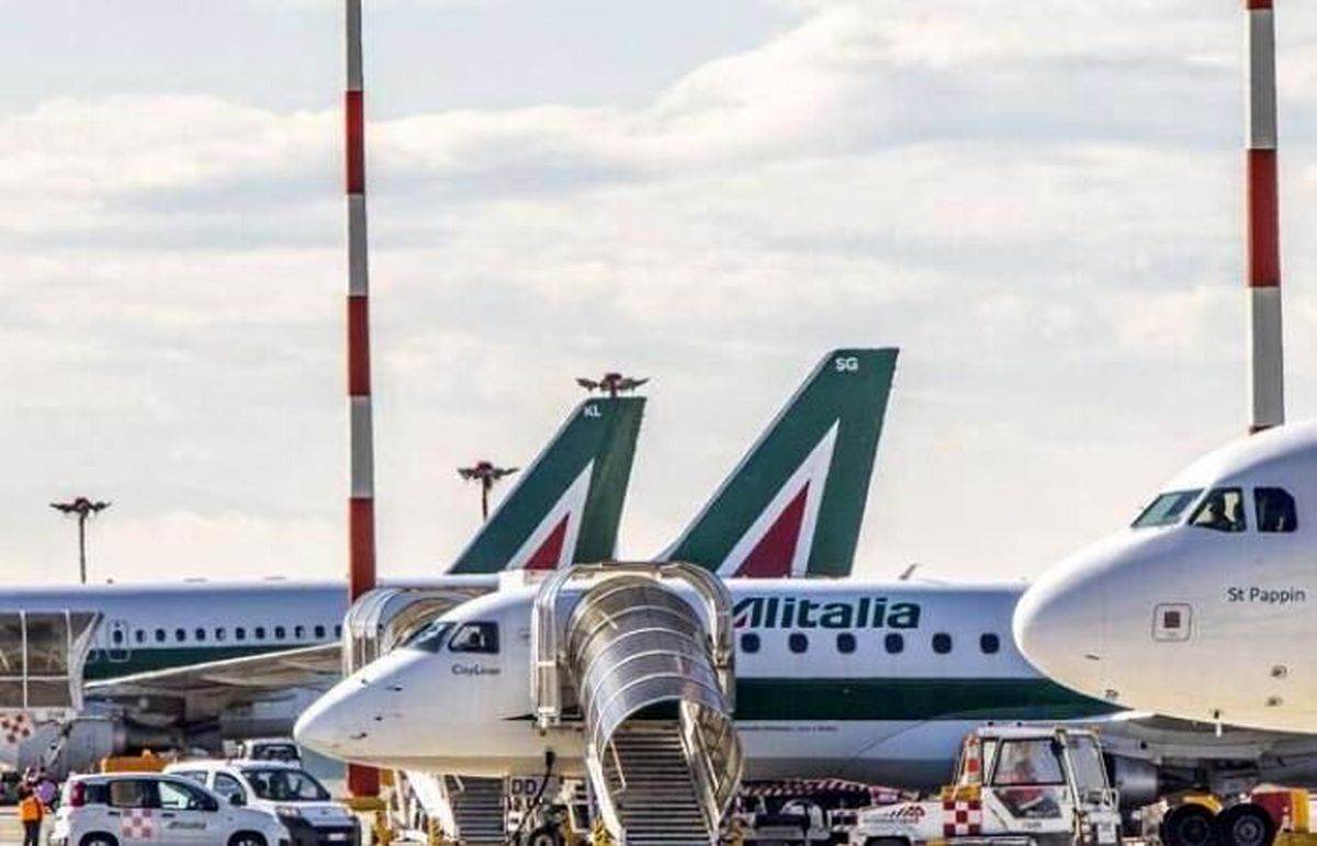 اعتصاب کارکنان، ۱۳۰ پرواز خط هوایی ایتالیا لغو کرد