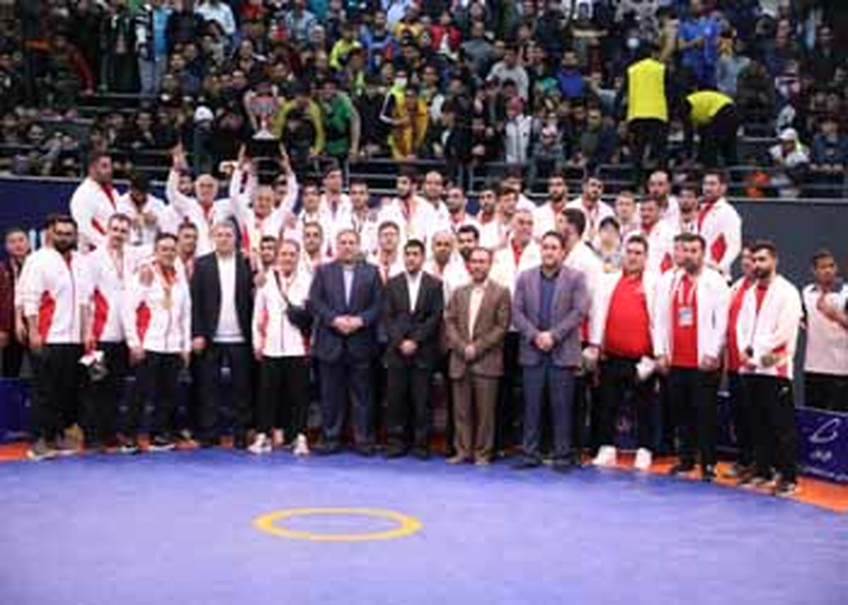 تیم بانک شهر ایران قهرمان کشتی آزاد جام باشگاه‌های جهان شد