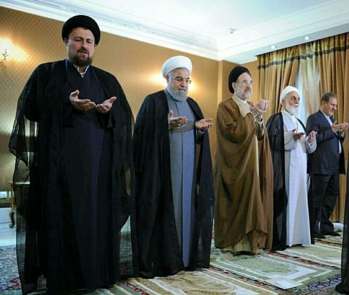 جلسه‌ی تازه‌ی روحانی، ناطق، خاتمی و سیدحسن خمینی در منزل جهانگیری
