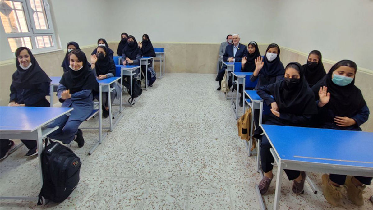 افتتاح مدرسه ۱۲ کلاسه دارالفنون در منطقه مهرشهر دزفول توسط بانک پاسارگاد