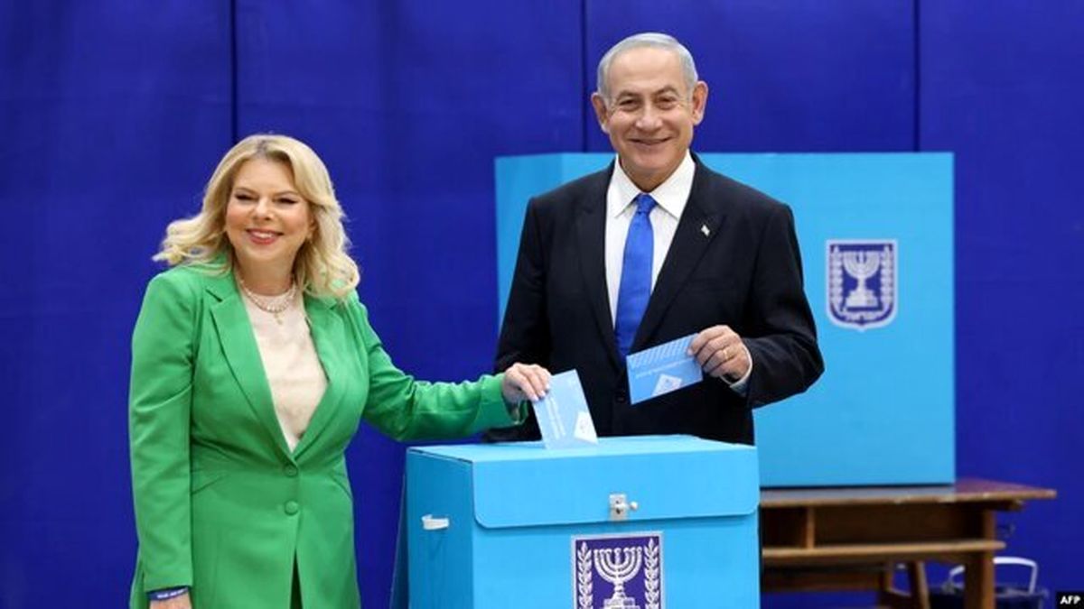 نتانیاهو در آستانه پیروزی دوباره در انتخابات اسرائیل