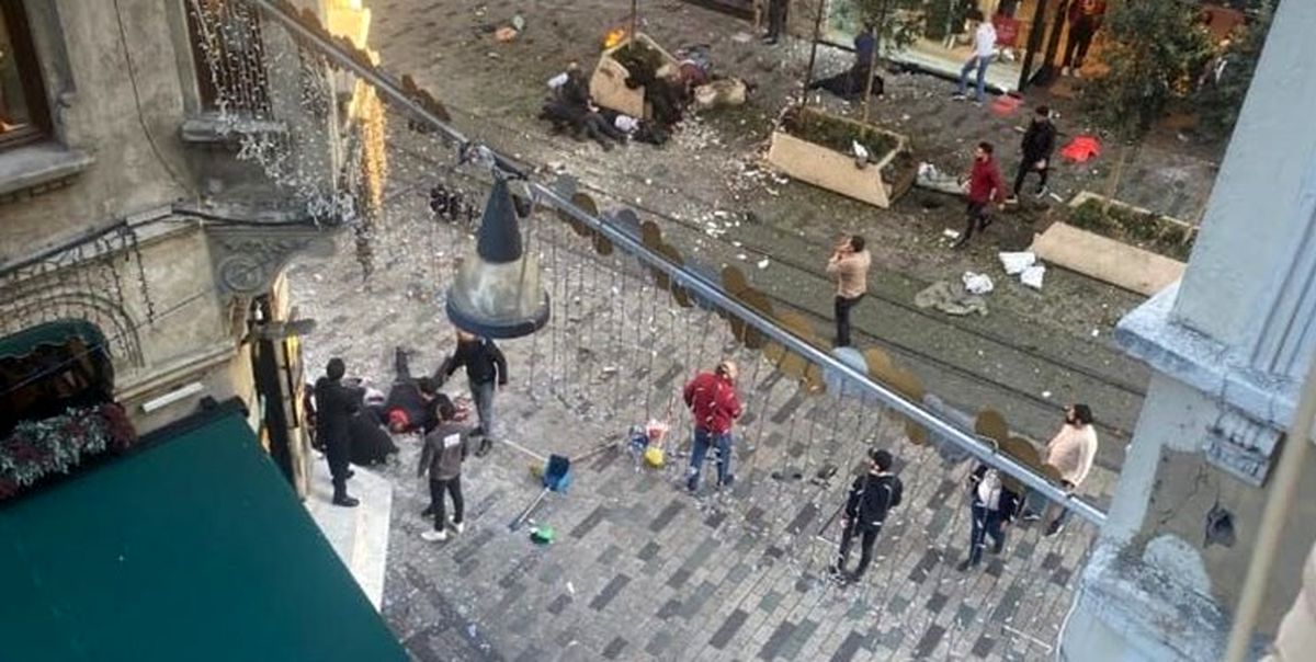 انفجار شدید در استانبول؛ اردوغان: انفجار میدان تقسیم، اقدام تروریستی بود