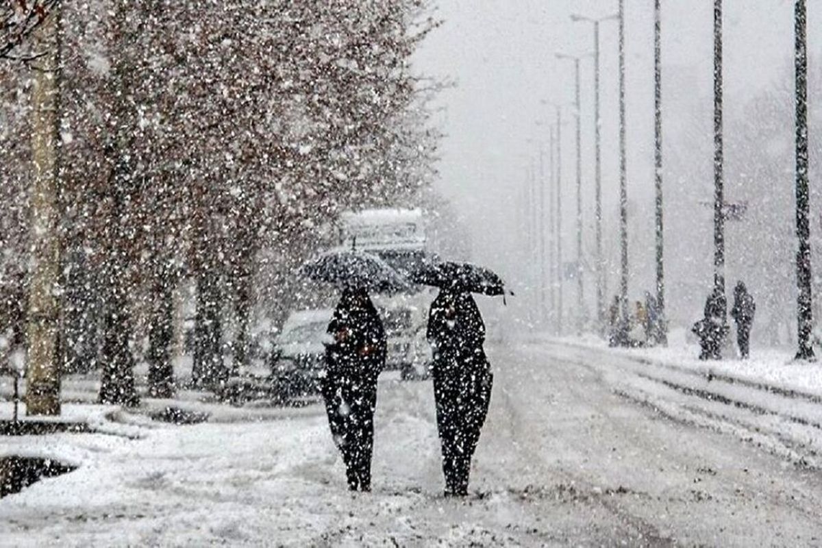 وضعیت آب و هوا، امروز ۱۸ دی ۱۴۰۲؛  بارش برف و باران در برخی استان‌ها