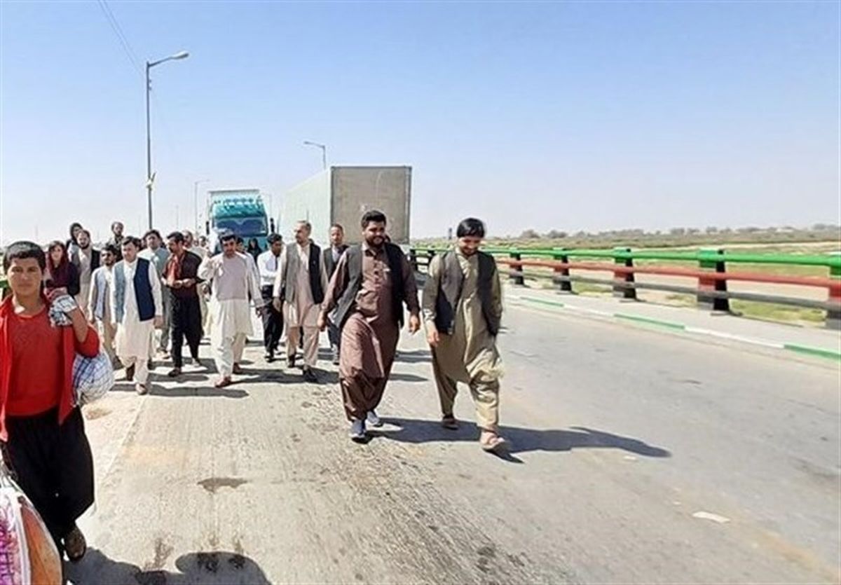 بازگشایی پل ابریشم در مرز افغانستان پس از درگیری مرزبانان ایران با نیرو‌های طالبان