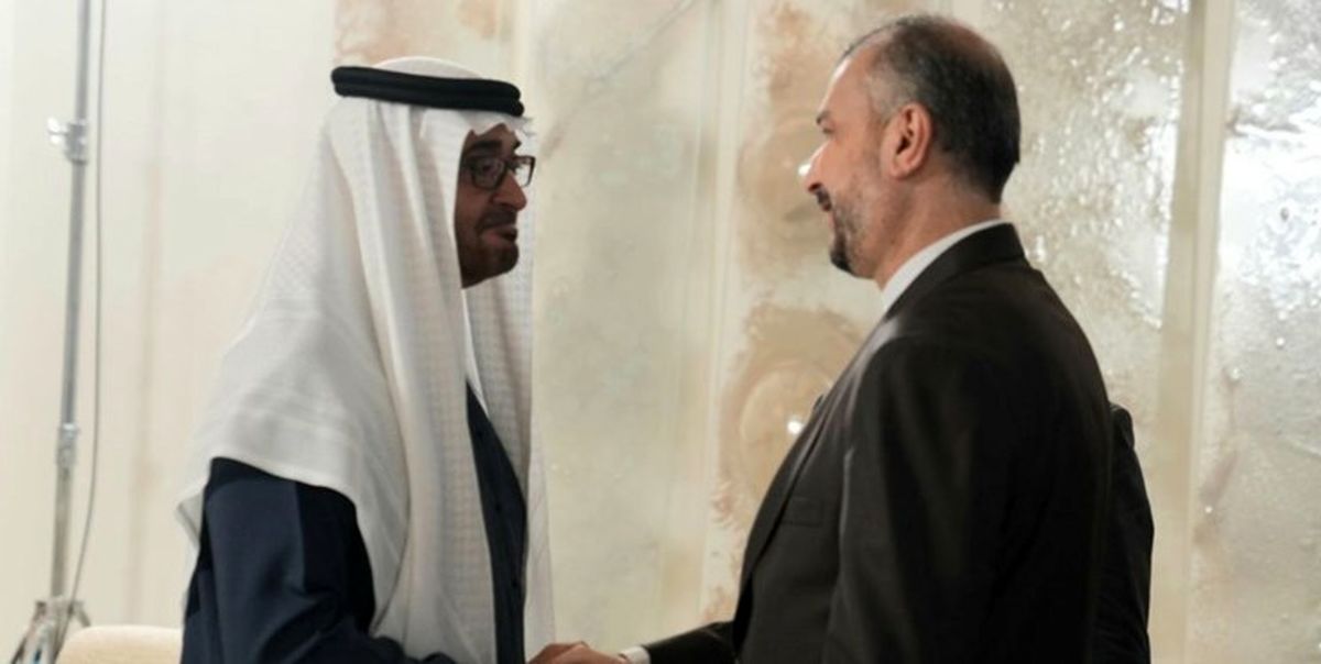 امیرعبداللهیان با رئیس دولت امارات دیدار کرد