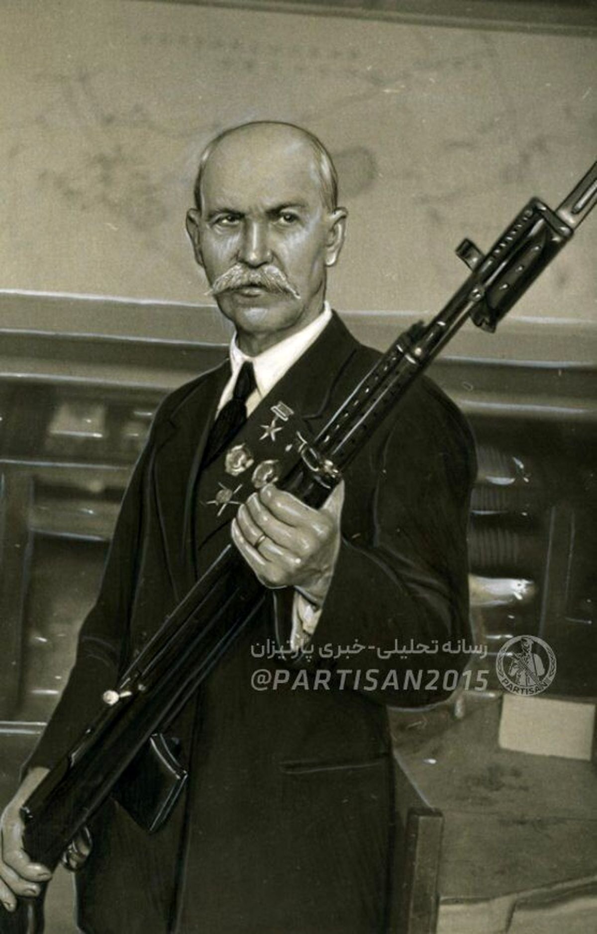 عکس؛ این مرد مهم‌ترین اسلحه شوروی را ساخت!