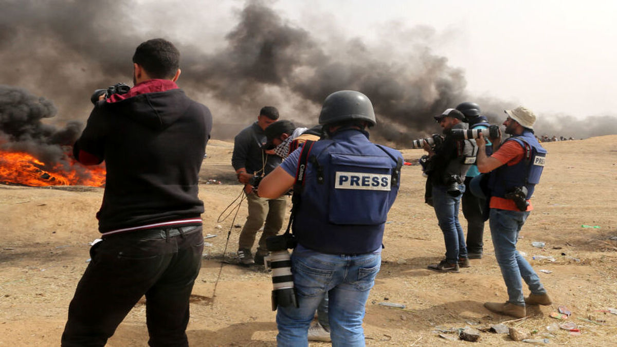 کشته‌شدن ۲۲ خبرنگار از زمان آغاز درگیری‌ها در غزه