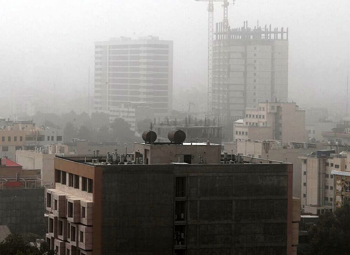 کیفیت هوای تهران در وضعیت نارنجی است؛ شاخص آلودگی: ۱۳۹