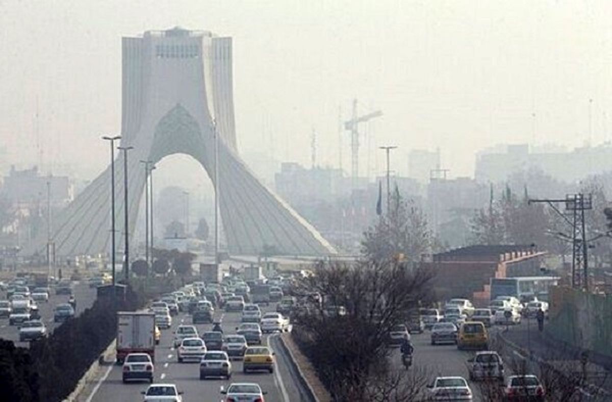 تشدید آلودگی هوای تهران در شبانه‌روز اخیر
